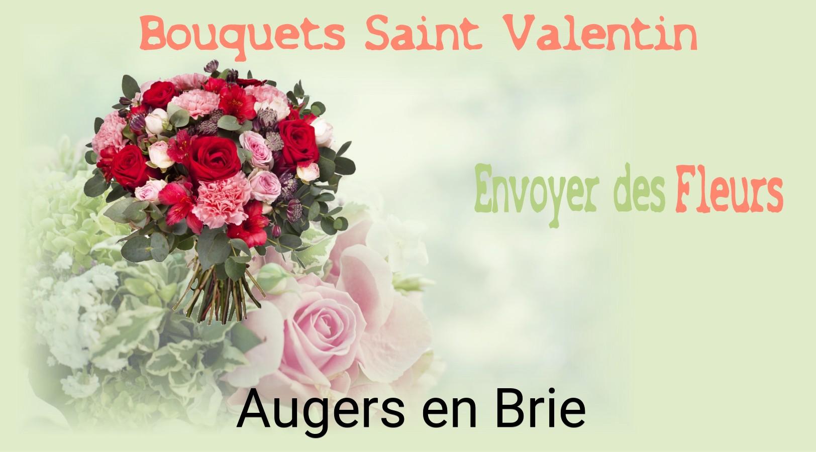 Roses de Saint-Valentin livrées à Augers-en-Brie